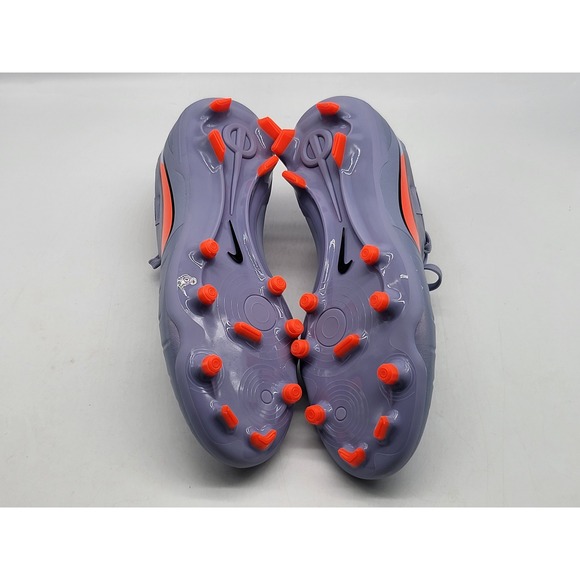 Nike Tiempo Legend 10 Academy DV4337 402 Men 7.5 Gray Crimson Soccer Cleats NWOB - Picture 7 of 10